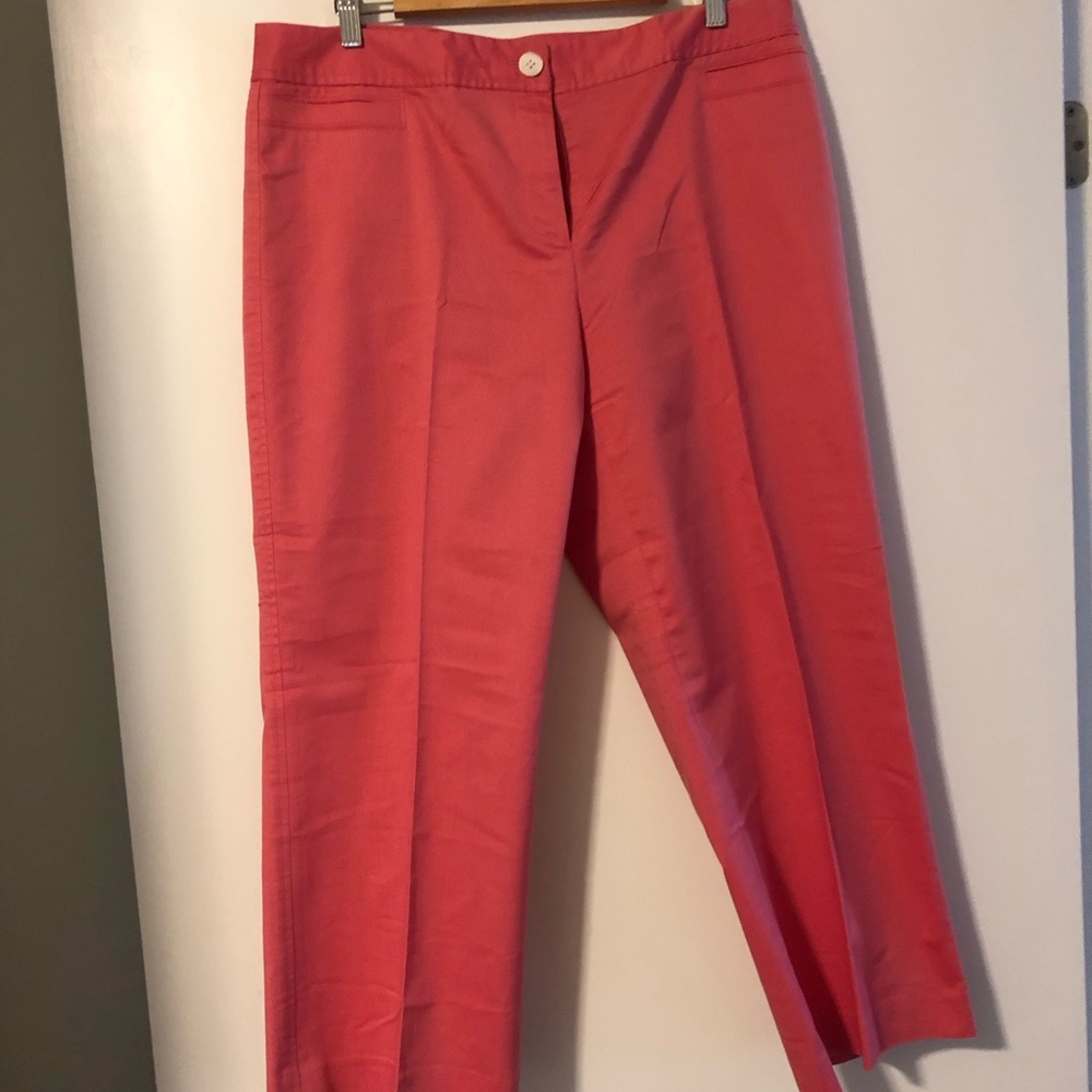 NWOT Ann Taylor Coral  Wide Leg Pants